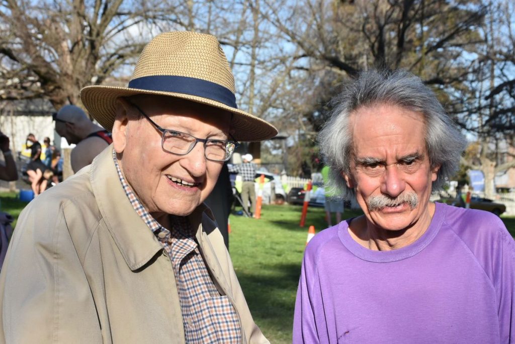 David Purvis with Jeff Coster